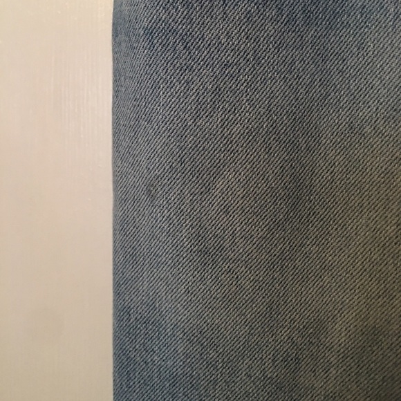 Diamond Gusset Mens 36x30 Straight Leg Jeans Blue Zip Fly Light Wash. - Picture 7 of 12